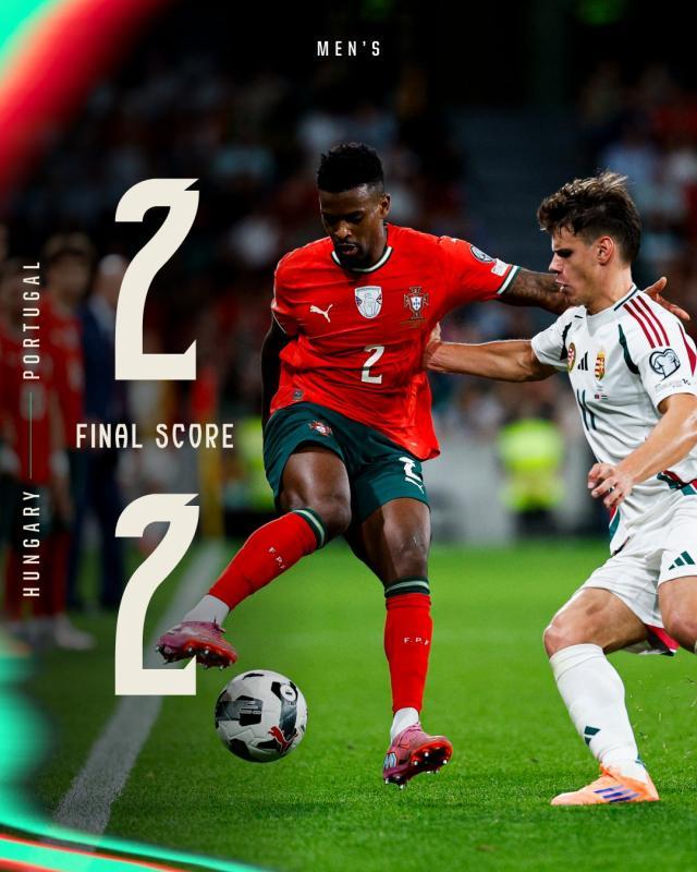 开云体育博彩-【世预赛】C罗梅开二度，索博绝平，葡萄牙2比2匈牙利