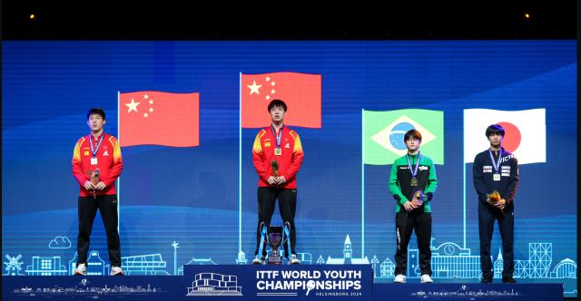 开云投注-14项豪取11金 乒乓世青赛中国队后备力量优势明显