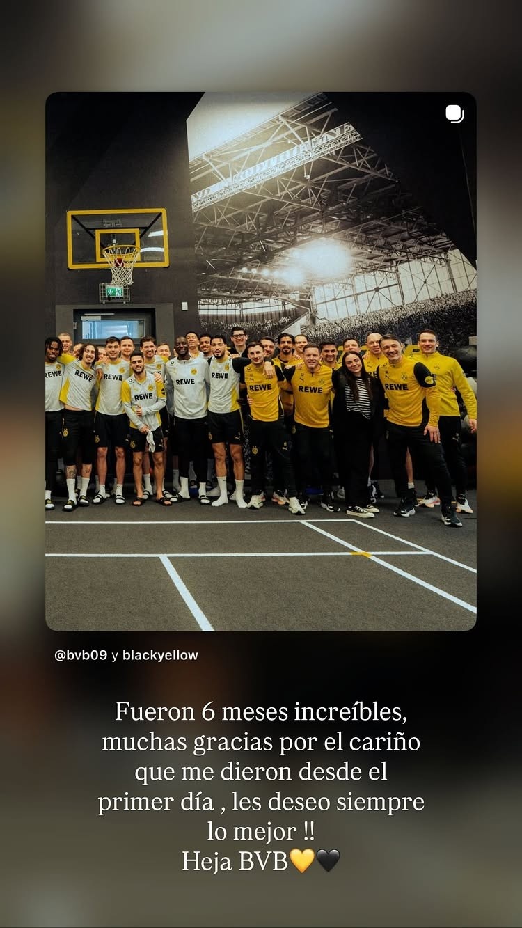 安塞尔米诺社媒告别多特蒙德：不可思议的6个月！感谢给我的爱