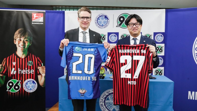 开云体育保障-汉诺威官方：与水户蜀葵继续合作，每年他们会派球员来汉诺威锻炼