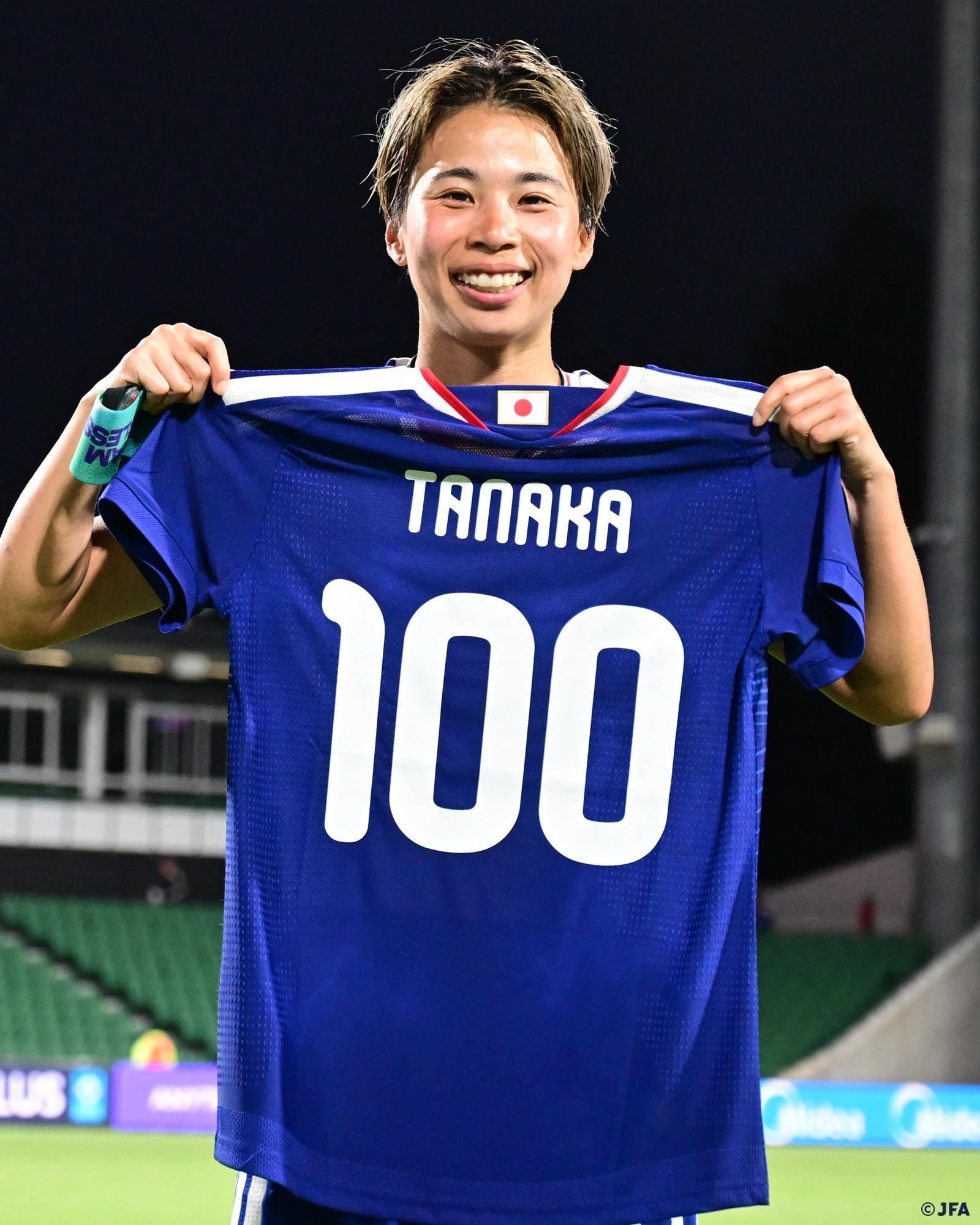 开云体育保障-日本女足国脚田中美南达成国家队百场里程碑，共打进46球